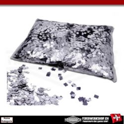Confettis métalliques en vrac - argent (Raindrops)