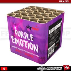 Feuerwerkbatterie *Purple Emotion*
