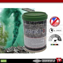 Rauchtopf Extrem in Grün von Smoke-X