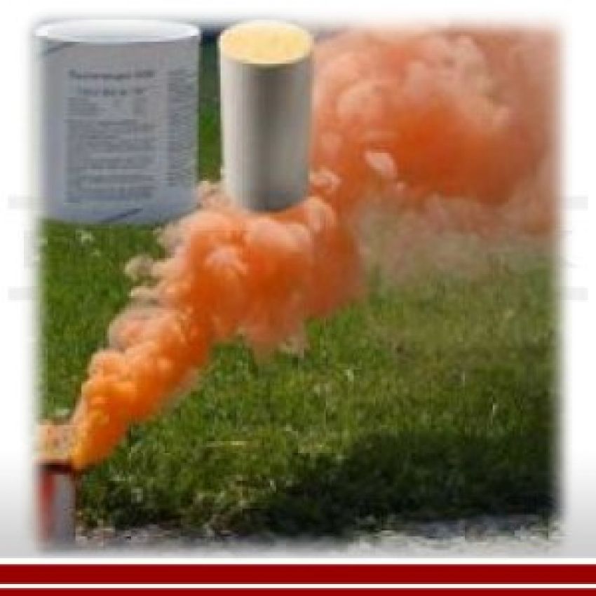 Smoke cartridge AX-60 set, orange