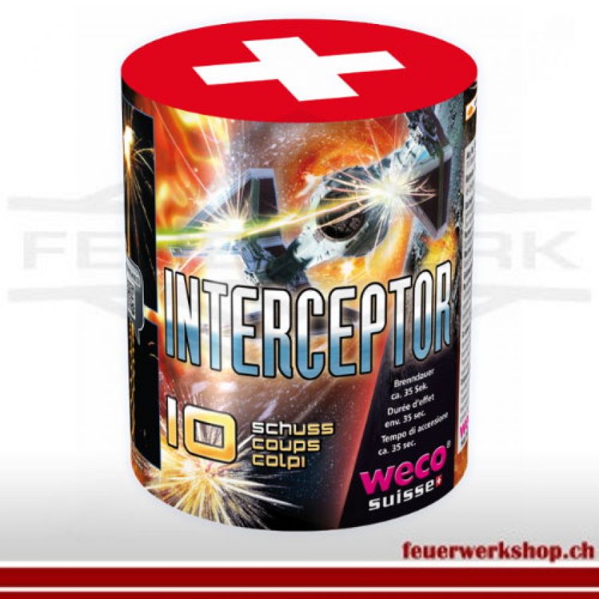 Weco Feuerwerksbatterie *Interceptor*