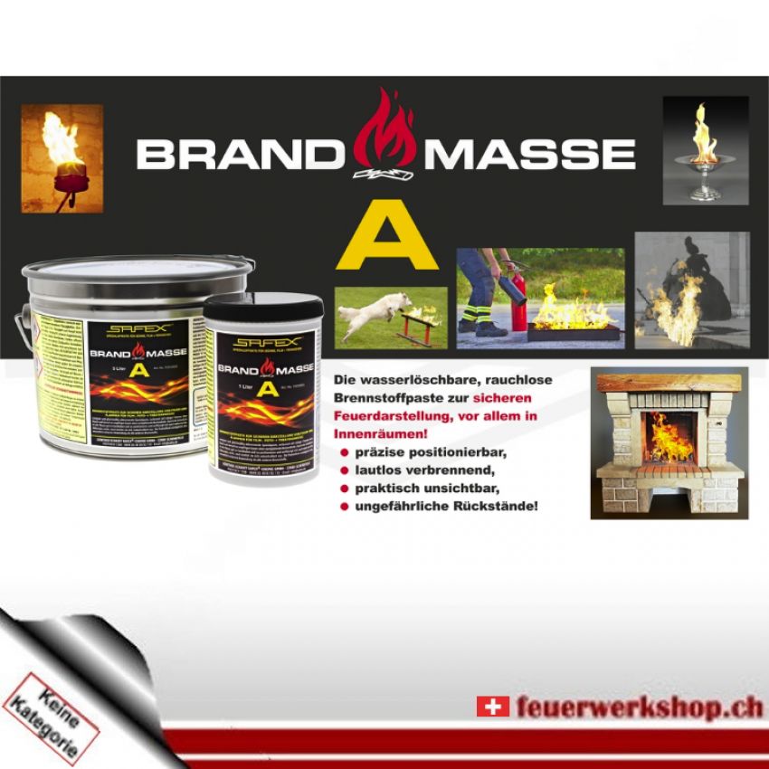 Brandmasse A - Brandgel von SAFEX® (1 liter)