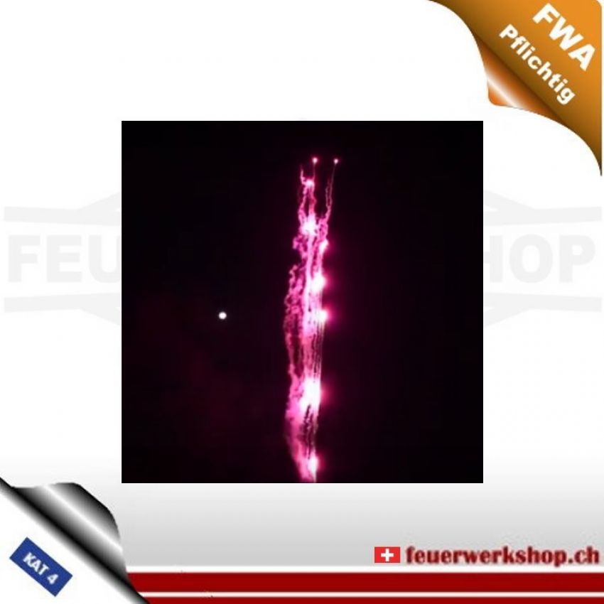 *Pink Tiger Tail* - leises FWA Batteriefeuerwerk