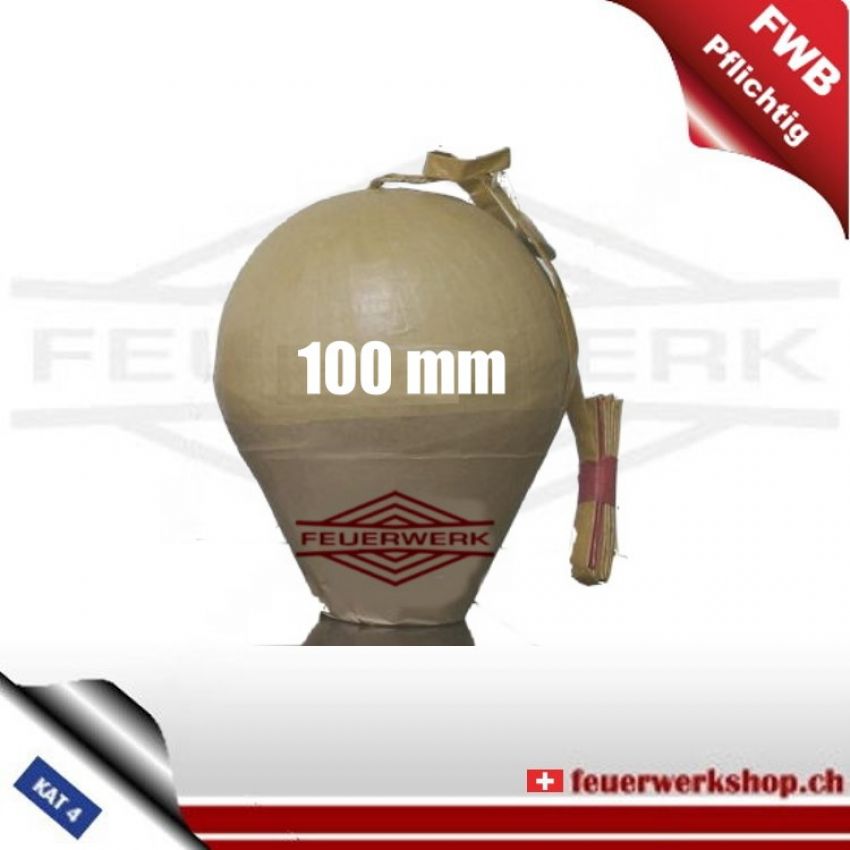 100 mm Kugelbombe - Wasserbombe