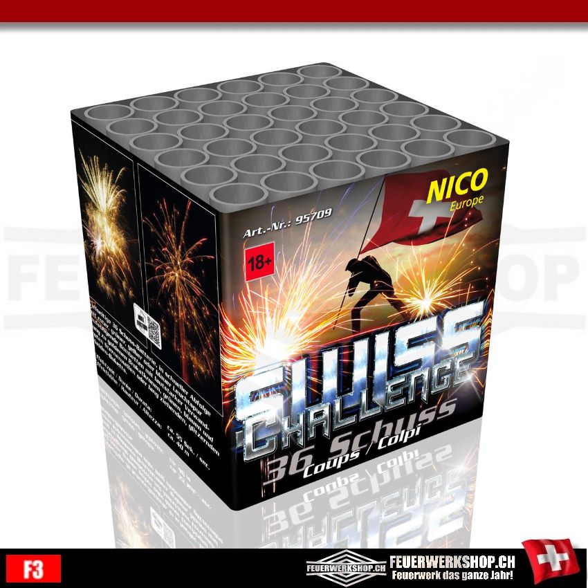 Shatterdome Feuerwerk Batterie 40 Sek. von Weco