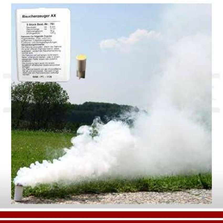Rauchpatrone AX-18, Parfümiert, weiss (Ventilax)