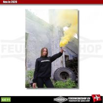 Paintball & Airsoft Rauchgranate in gelb von SMOKE-X