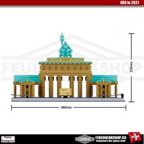 Klemmbausteine Architektur Brandenburger Tor