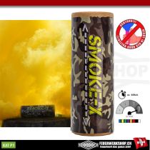 Double XXL Rauchbombe in gelb von SMOKE-X