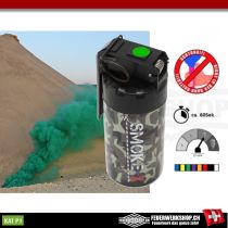 Große Rauchgranate *Army* von SMOKE-X mit Kipphebel - Grün
