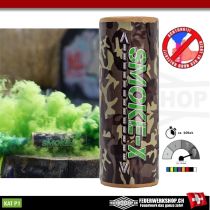 XXL Rauchbombe mit beidseitigem Ausstoss in grün von SMOKE-X